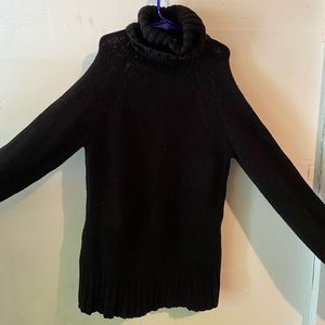 Black turtle neck